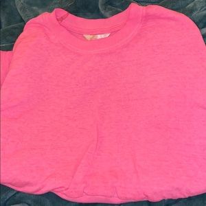 Long sleeve crop top